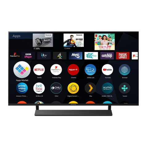 Panasonic TX-40HX800B User manual Panasonic TX-40HX800B User manual