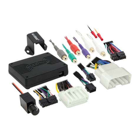 Axxess AXDSPL-CH3 User manual Axxess AXDSPL-CH3 User manual