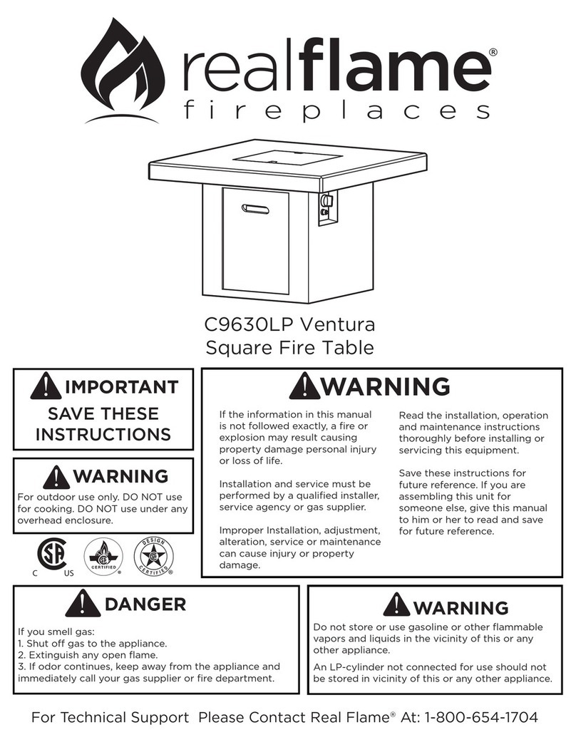 RealFlame C9630LP manual