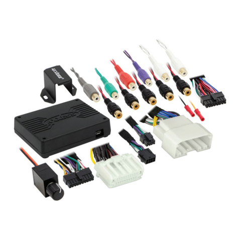 Axxess AXDSPX-CH3 User manual Axxess AXDSPX-CH3 User manual