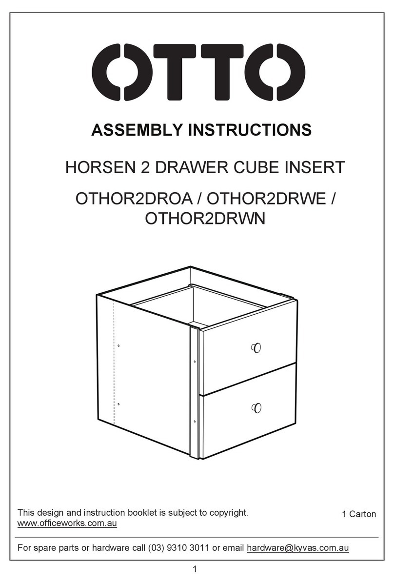Otto HORSEN OTHOR2DROA Assembly instructions