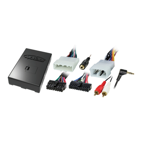 Axxess AXDIS-TY2 User manual