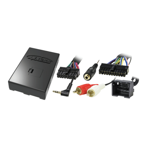 Axxess AXDIS-GMLN44 User manual