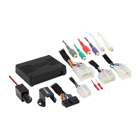 Axxess AXDSPL-TY2 User manual Axxess AXDSPL-TY2 User manual