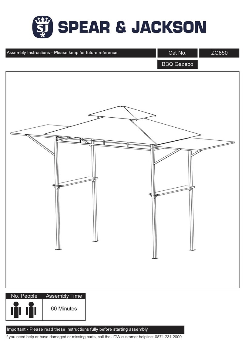 Spear & Jackson ZQ850 Assembly instructions