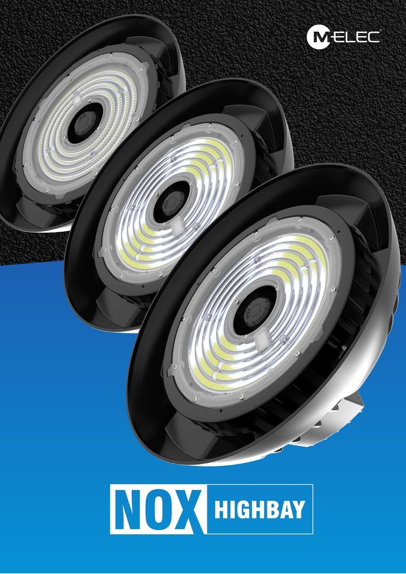 M-Elec NOX HIGHBAY User manual