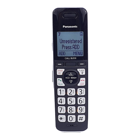 Panasonic KX-TGFA71 installation manual