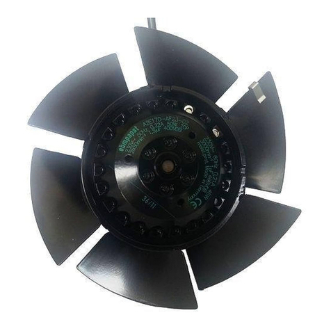 Ebmpapst A2E170-AF23-02 User manual