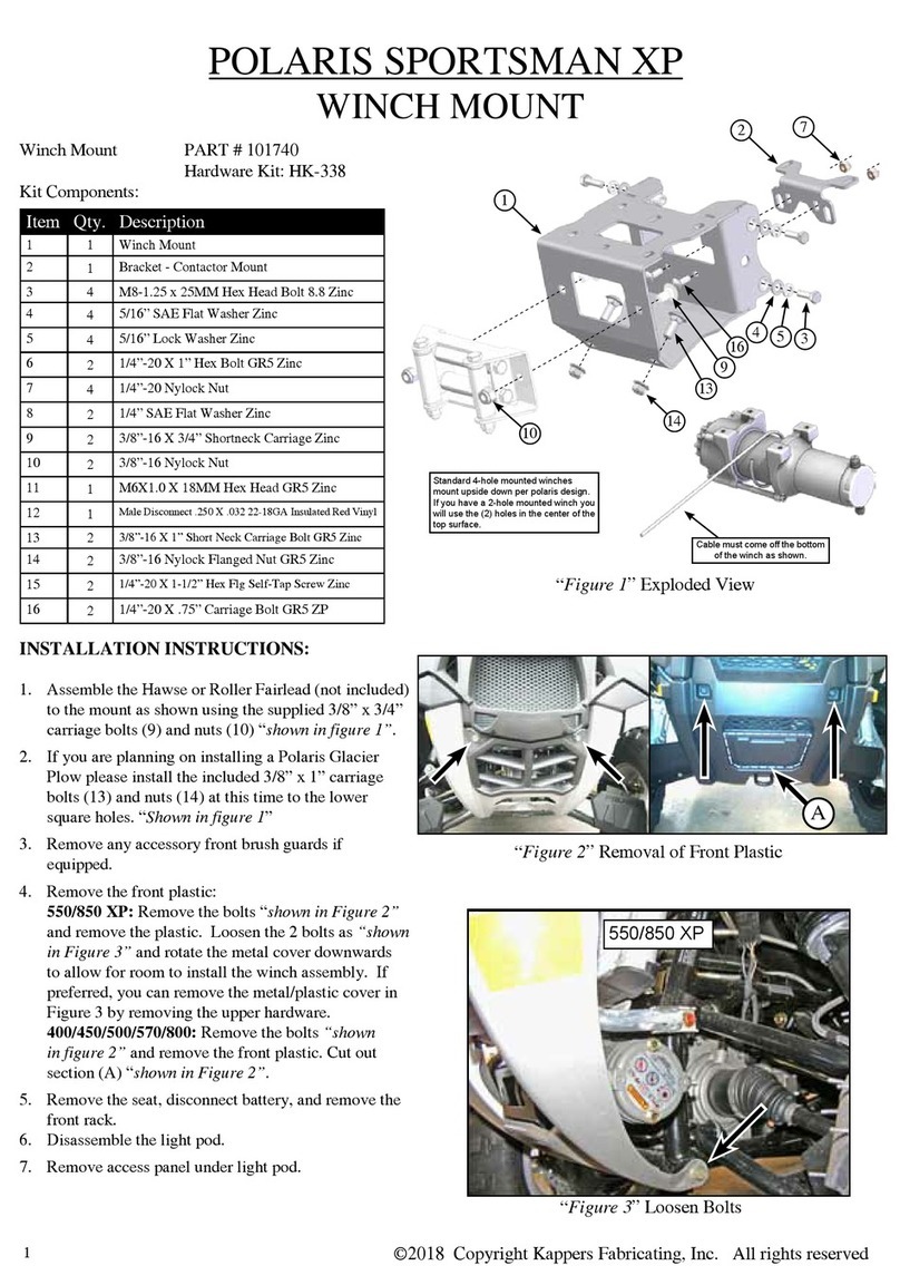 Polaris HK-338 User manual Polaris HK-338 User manual