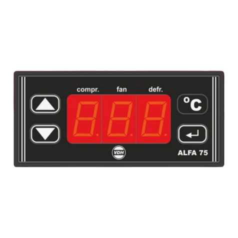 VDH ALFA 75 RTDF User manual
