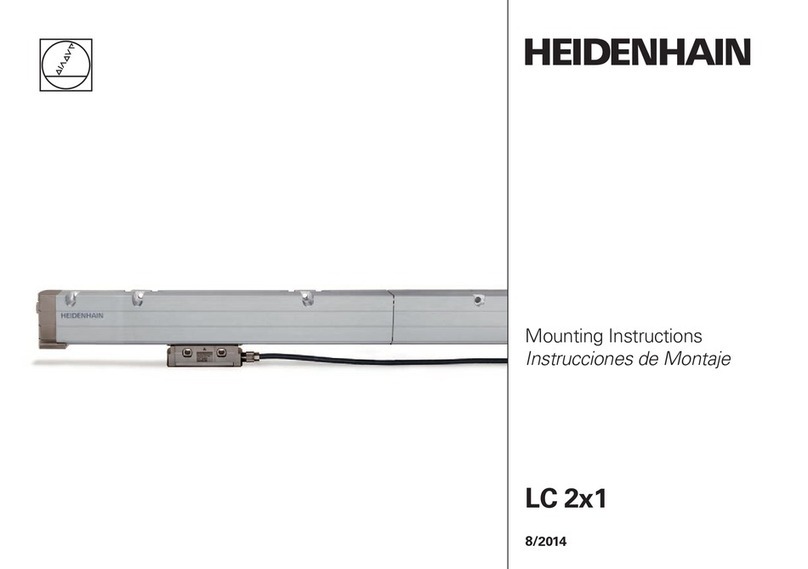 HEIDENHAIN LC 2x1 Mounting instructions