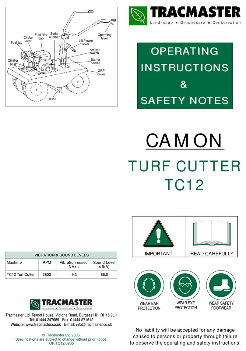 Tracmaster CAMON TC12 Instruction Manual