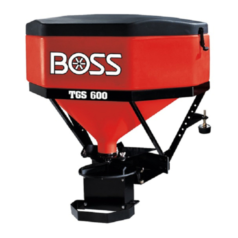 BOSSCO TGS 1100 Installation & owner's manual BOSSCO TGS 1100 Installation & owner's manual