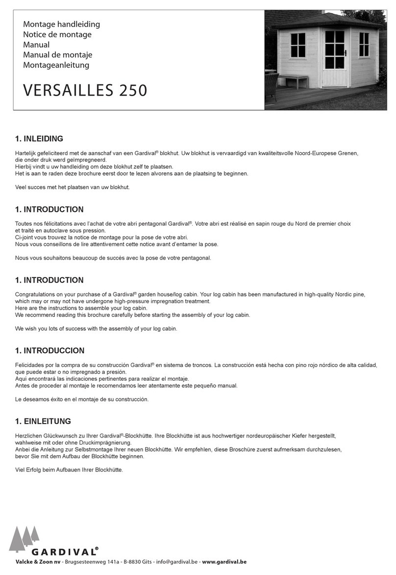 GARDIVAL VERSAILLES 250 manual GARDIVAL VERSAILLES 250 manual
