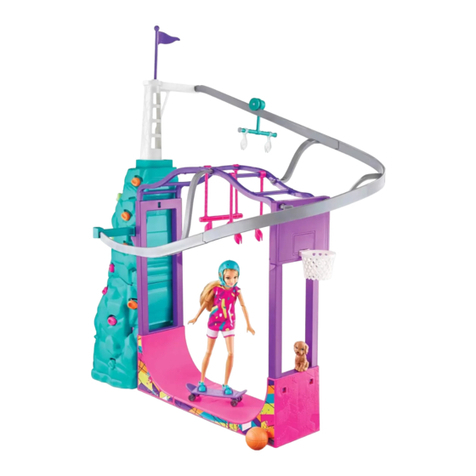 Mattel Barbie TeamStacie GBK61 User manual Mattel Barbie TeamStacie GBK61 User manual