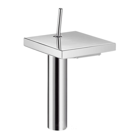 Hans Grohe AXOR Starck X 10070000 User manual