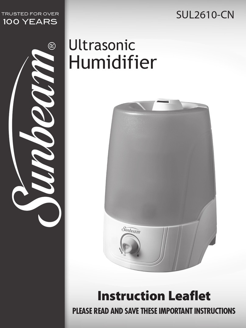 Sunbeam SUL2610-CN Manual
