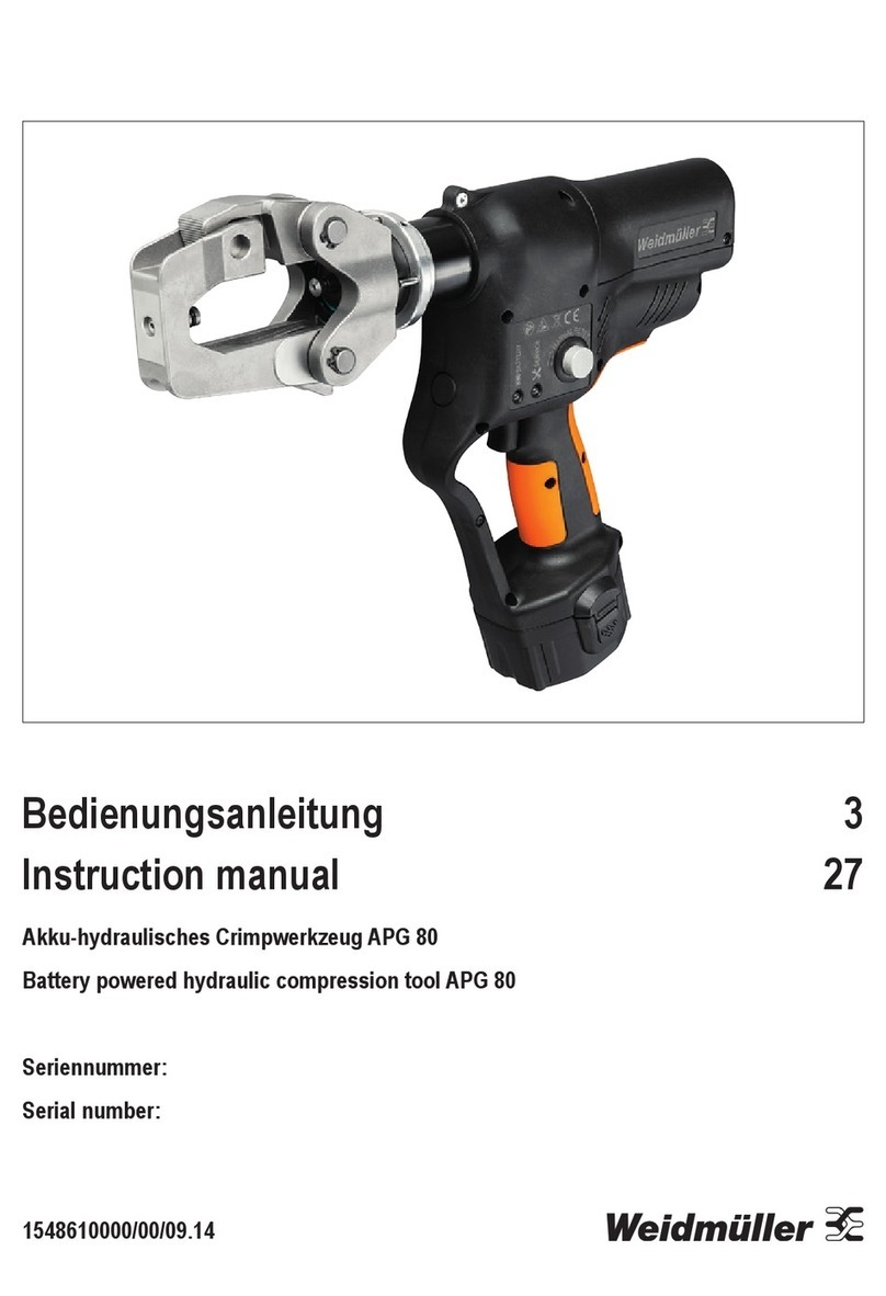 Weidmüller APG 80 instruction manual