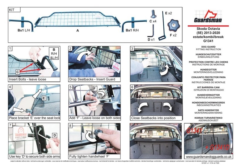 Guardsman G1341 User manual