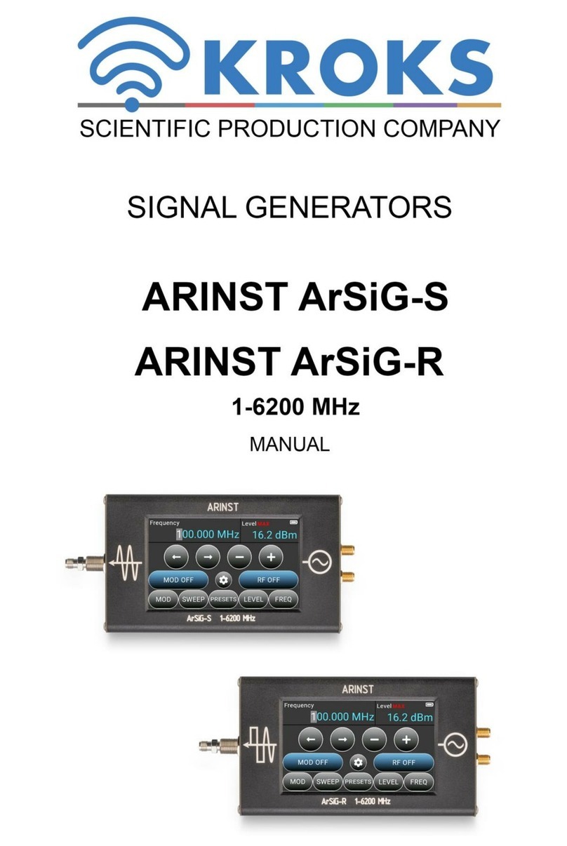 Kroks ARINST ArSiG-S User manual
