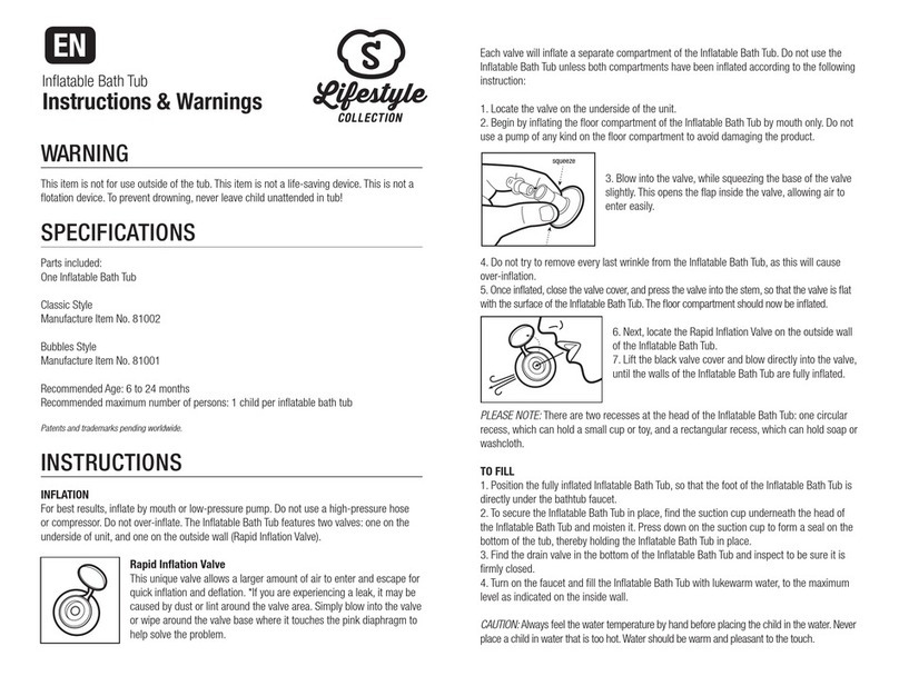 The Shrunks Lifestyle Classic Style 81002 Instructions & warnings The Shrunks Lifestyle Classic Style 81002 Instructions & warnings