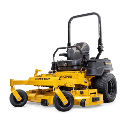 HUSTLER X-ONE 936740CE Operator's manual