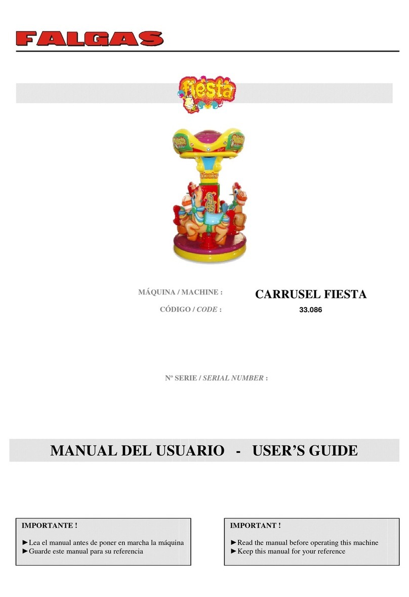 falgas CARRUSEL FIESTA user guide