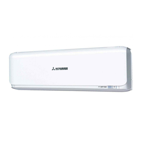 Mitsubishi Heavy Industries SRK20ZSX-S User manual
