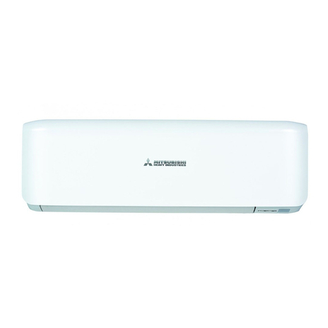 Mitsubishi Heavy Industries SRK20ZS-S User manual Mitsubishi Heavy Industries SRK20ZS-S User manual