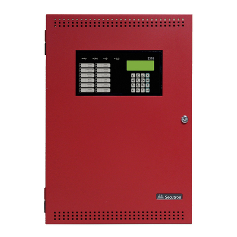 Secutron MR-3318 User manual