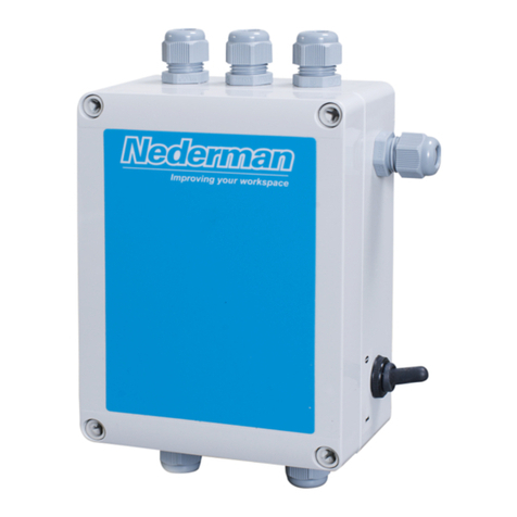 Nederman 591 Series user manual