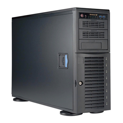 Supermicro SuperWorkstation 5049A-T User manual