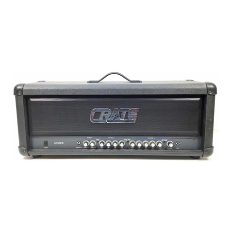 Crate EXCALIBUR GX-900H owner's manual