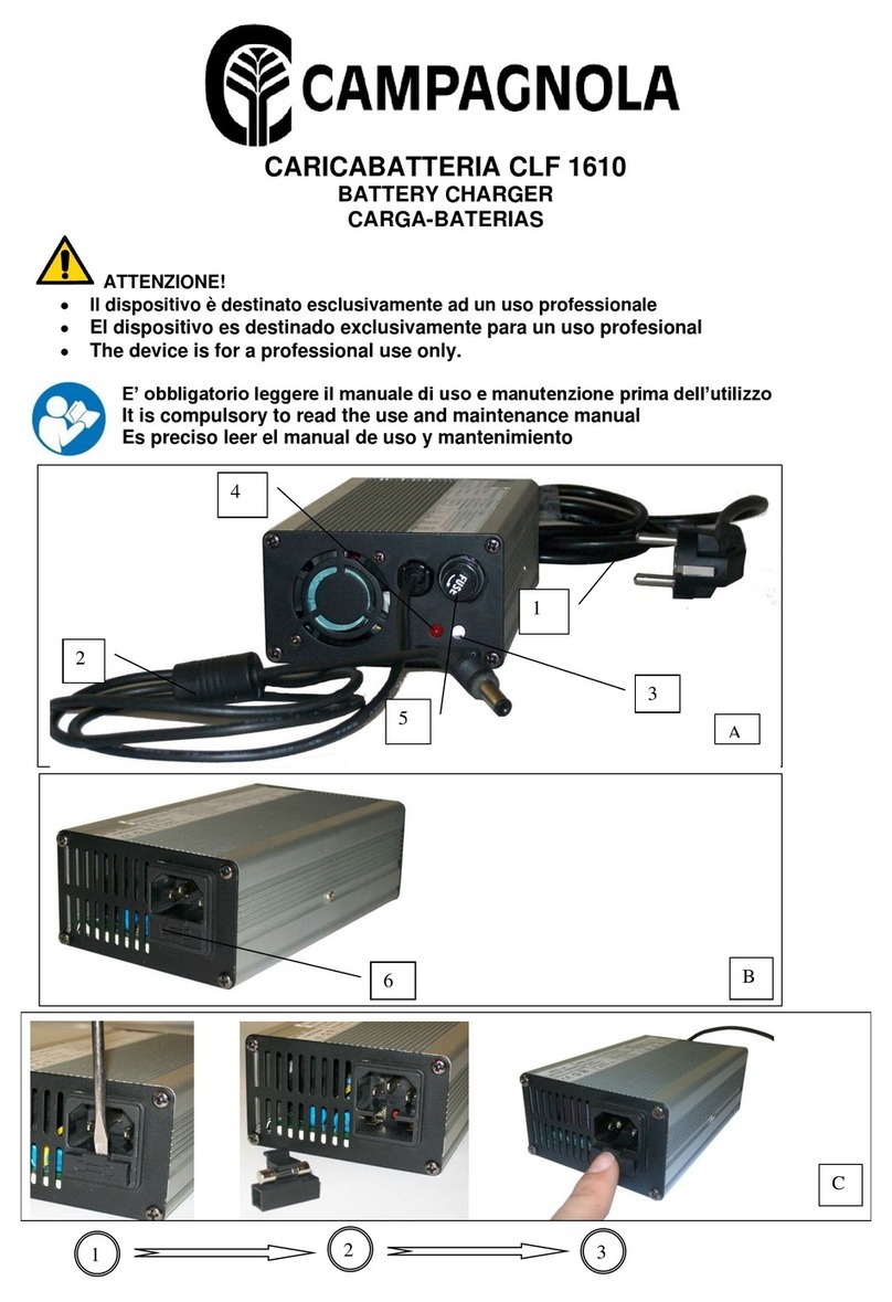 CAMPAGNOLA CLF 1610 manual