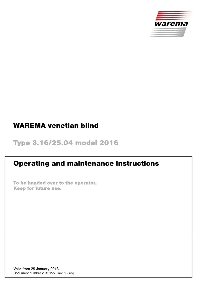 WAREMA 3.16/25.04 Manual