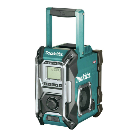 Makita GRM01 User manual Makita GRM01 User manual