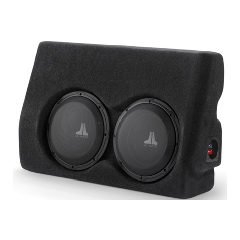 JL Audio Stealthbox SB-T-TACDC/10W1v3 User manual