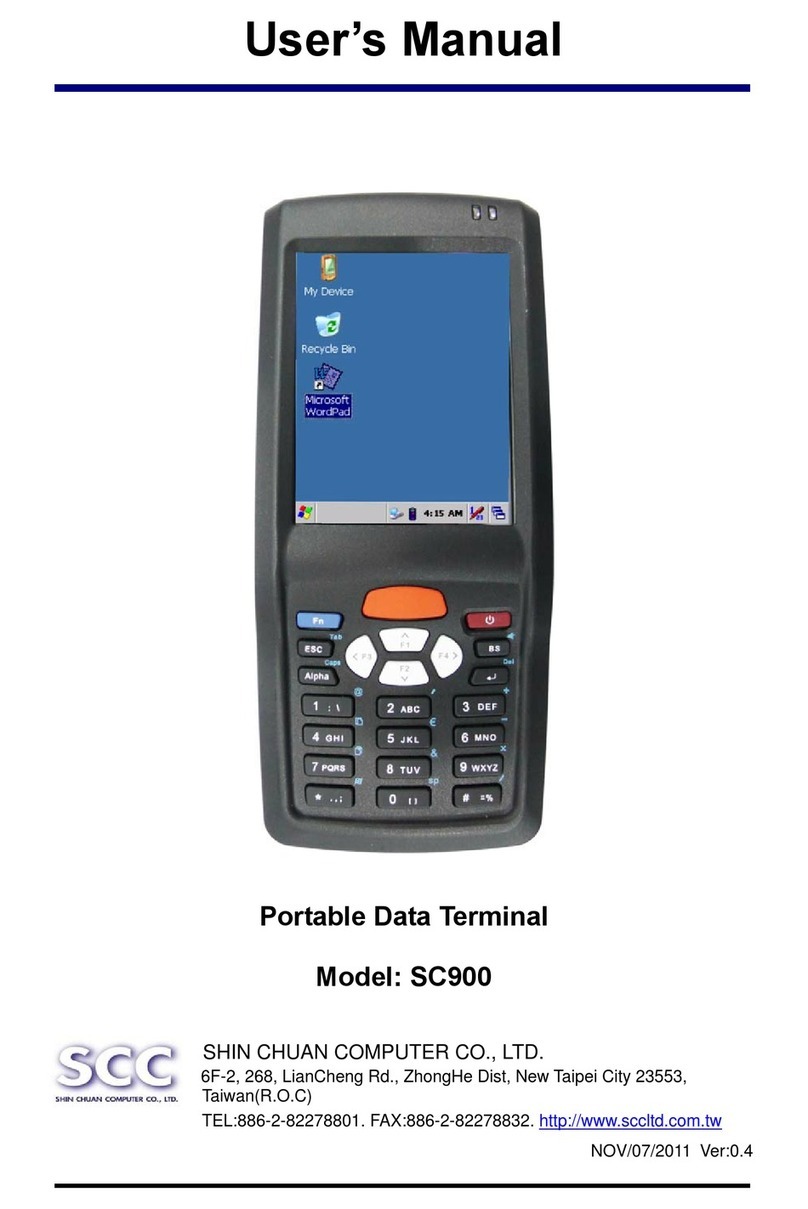 SCC SC900 user manual