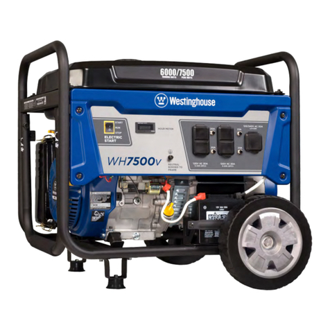 Westinghouse WH7500v user manual