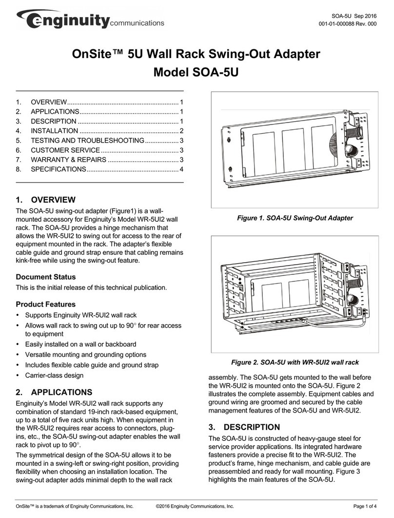 Enginuity OnSite 5U quick start guide