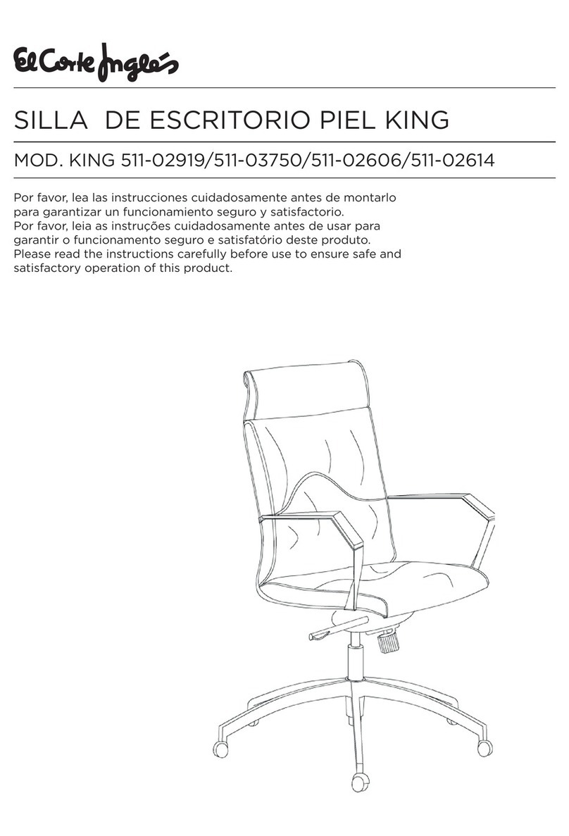 El Corte Inglés KING 511-02919 Assembly instructions