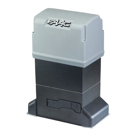 FAAC 844ER User manual
