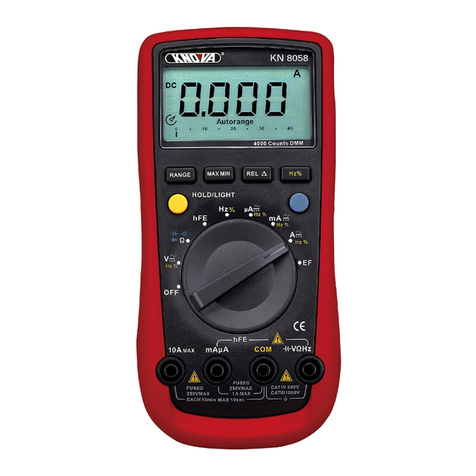 KNOVA KN 8058 Operation