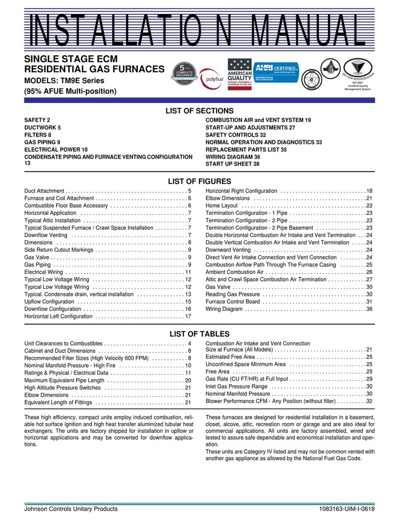 York International TM9E Series installation manual York International TM9E Series installation manual