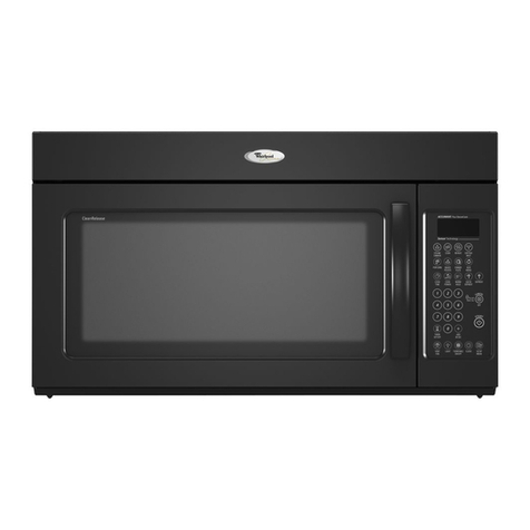 Whirlpool GMH3204XV installation instructions