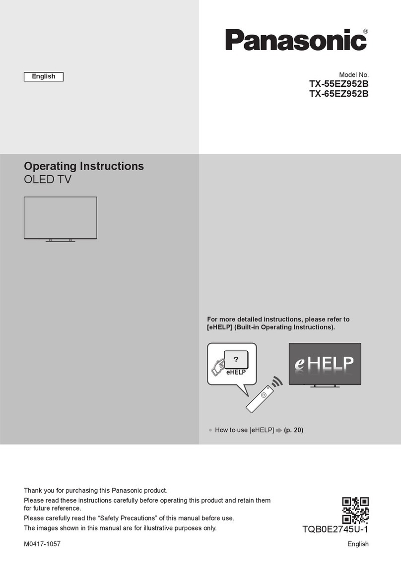 Panasonic TX-55EZ952B operating instructions