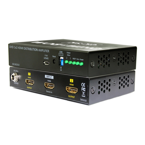 Shinybow USA SB-565 U2 Series User manual