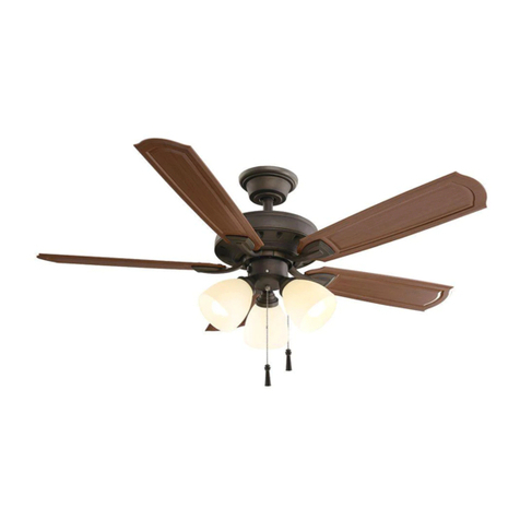 HAMPTON BAY TUCSON 51548 Use and care guide