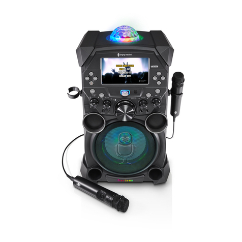 The Singing Machine FIESTA PLUS User manual