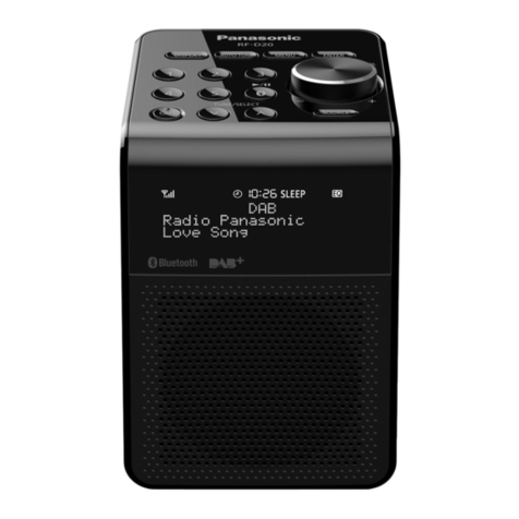 Panasonic RF-D20U User manual Panasonic RF-D20U User manual